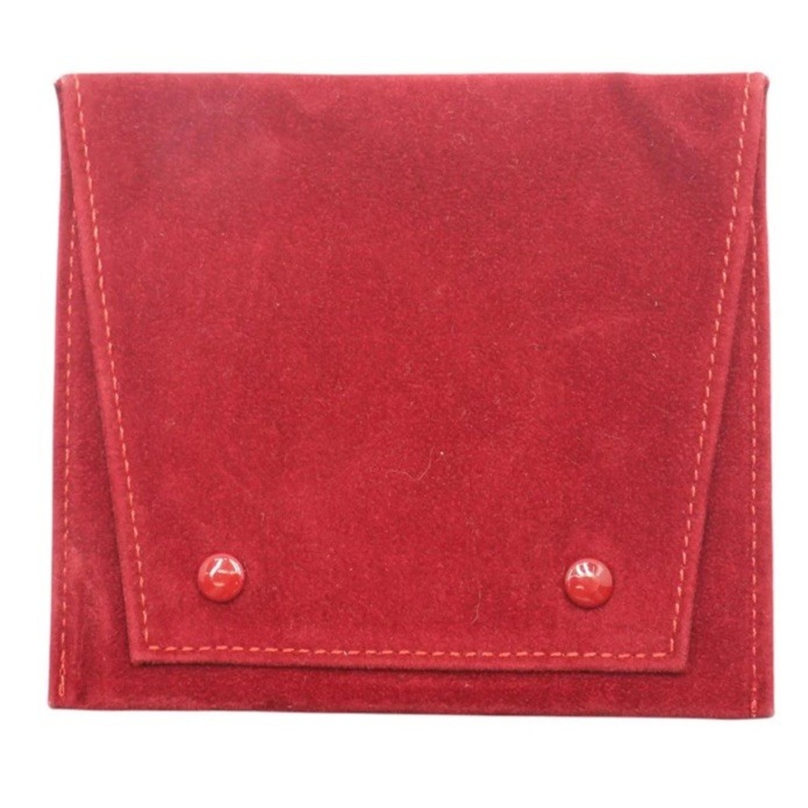 Authentic New Cartier Watch  Jewelry Oem Red Travel Pouch